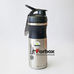 Шейкер Blender Bottle Stainless Steel з кулькою 820ml (BB-72258, Steel Black)